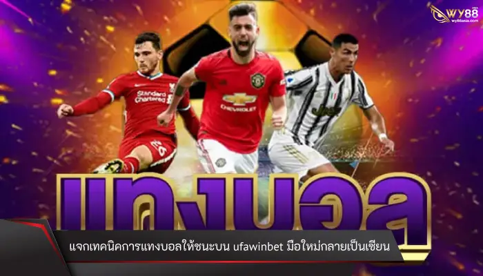 แจกเทคนิคการแทงบอลให้ชนะบน ufawinbet มือใหม่กลายเป็นเซียนได้ง่ายๆ 